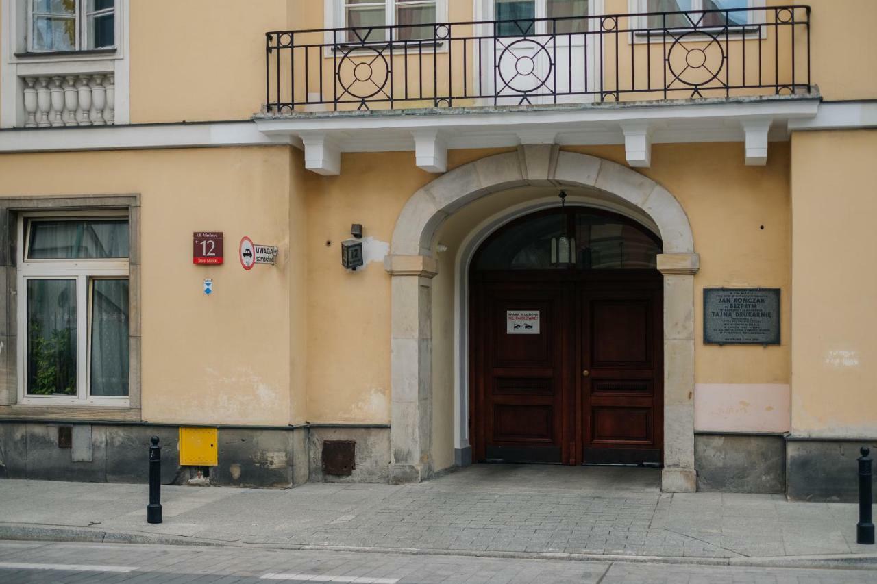 ורשה Miodowa Old Town Apartment מראה חיצוני תמונה